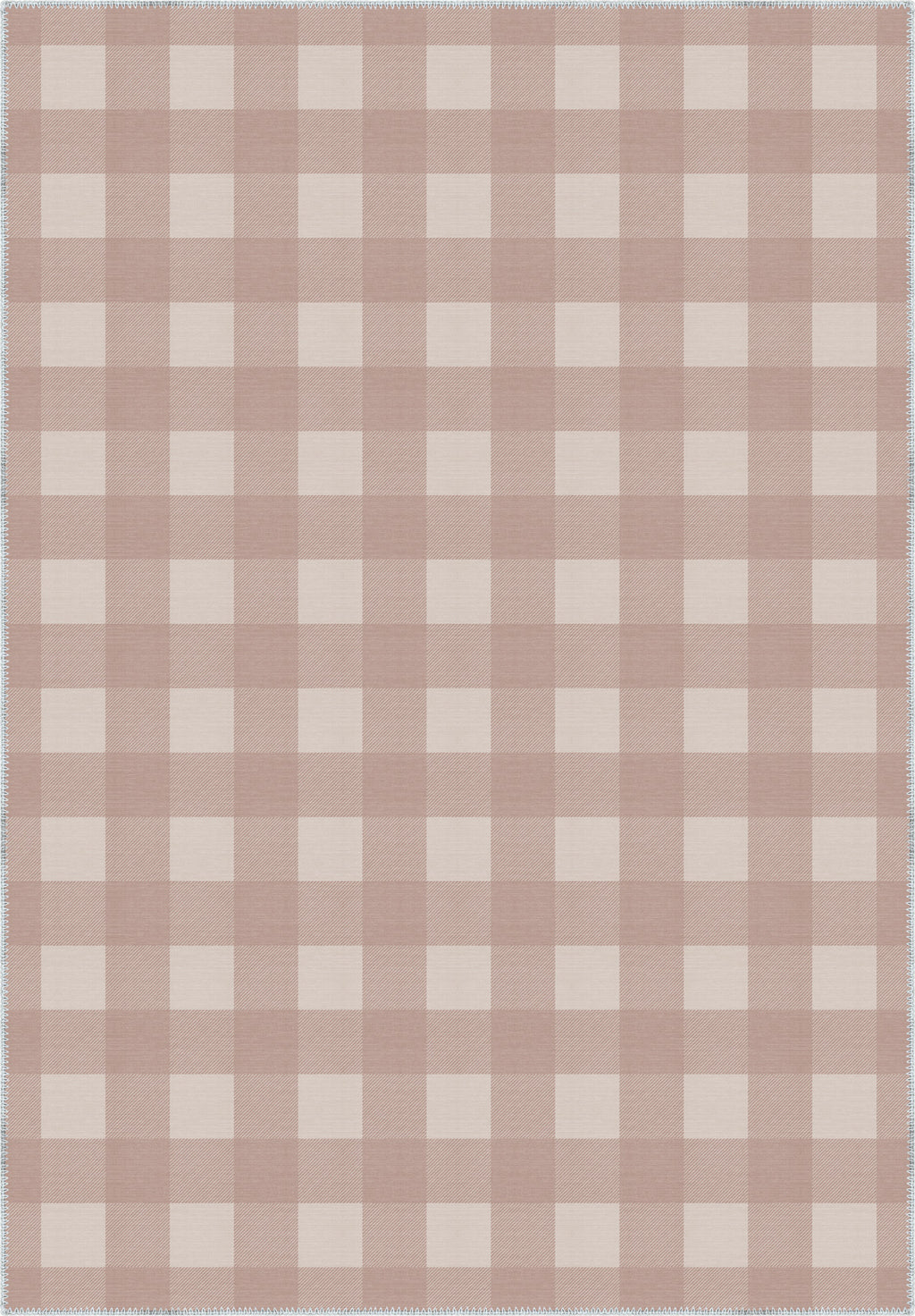 Jove Checkered Pink Rug