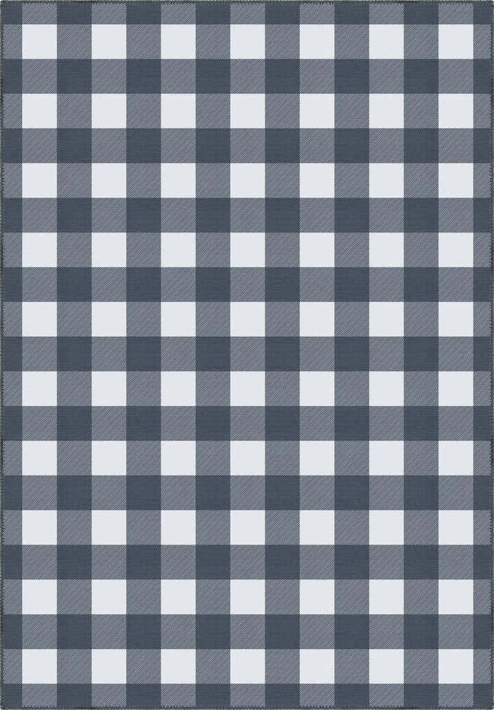 Jove Checkered Navy Rug