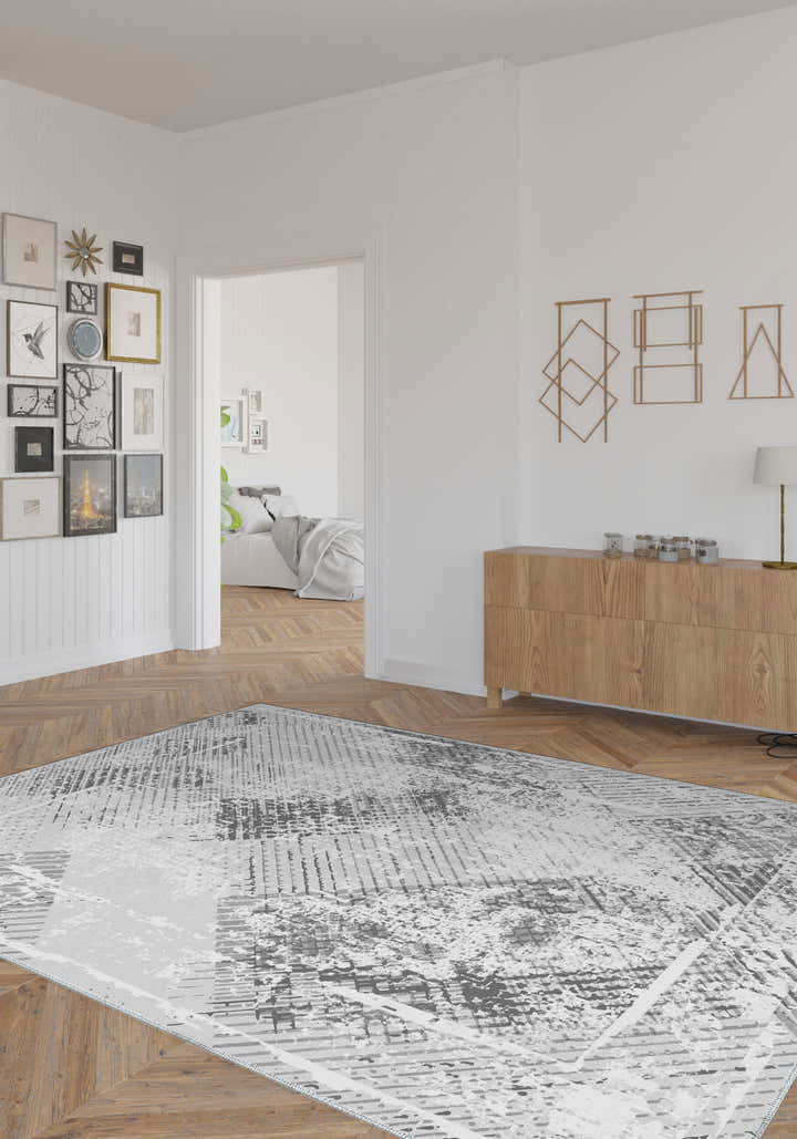 Briar Grey Modern Rug