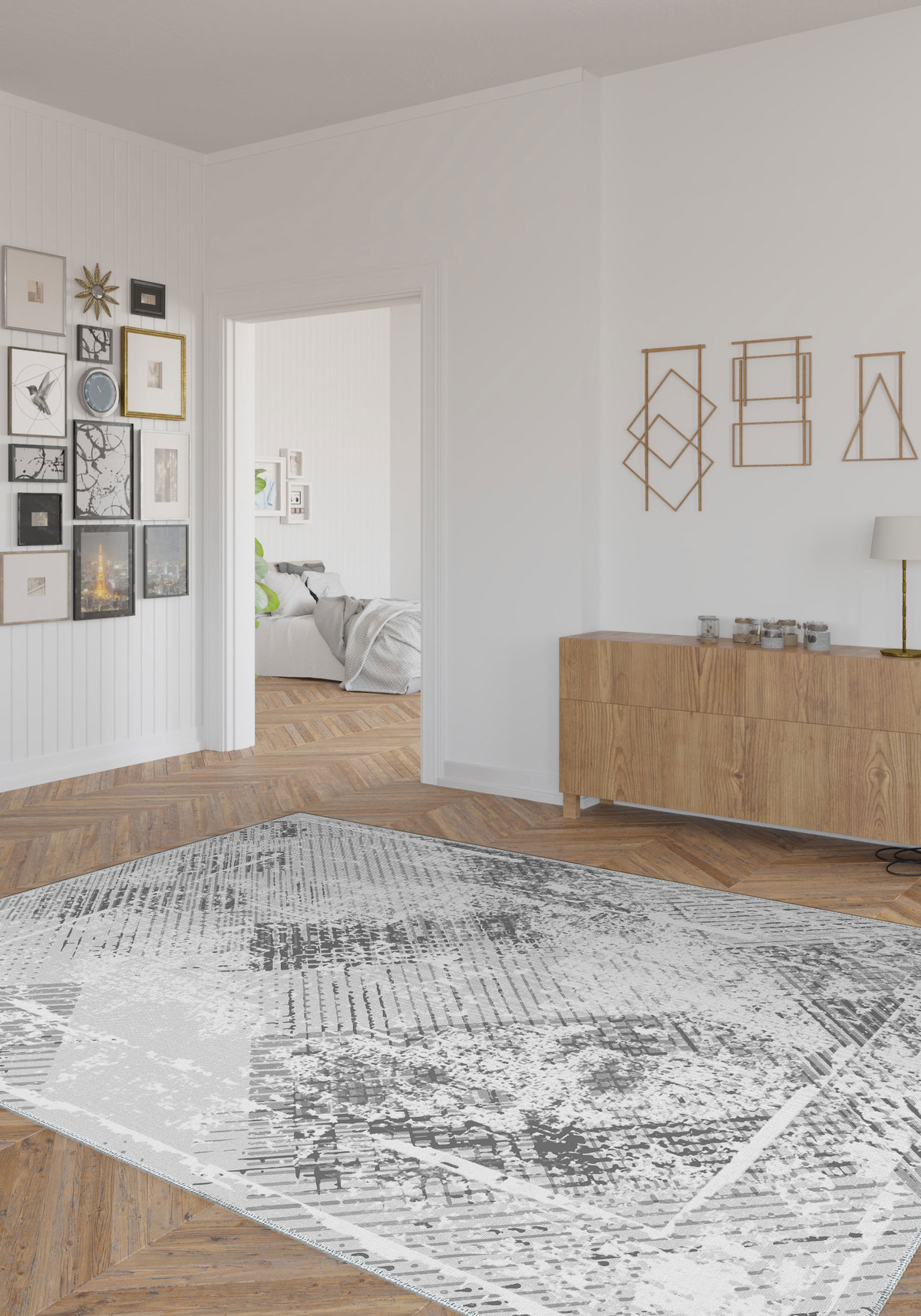 Briar Grey Modern Rug