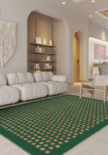 Thalia Geometric Deep Green Rug