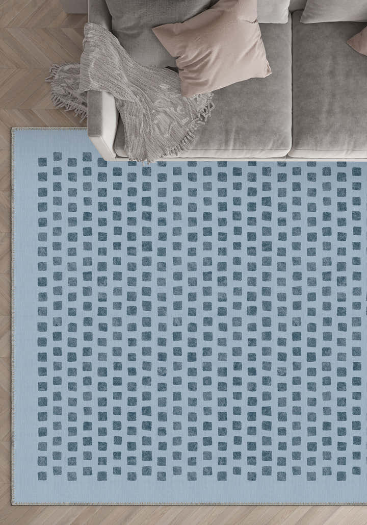 Thalia Duck Egg Blue Rug