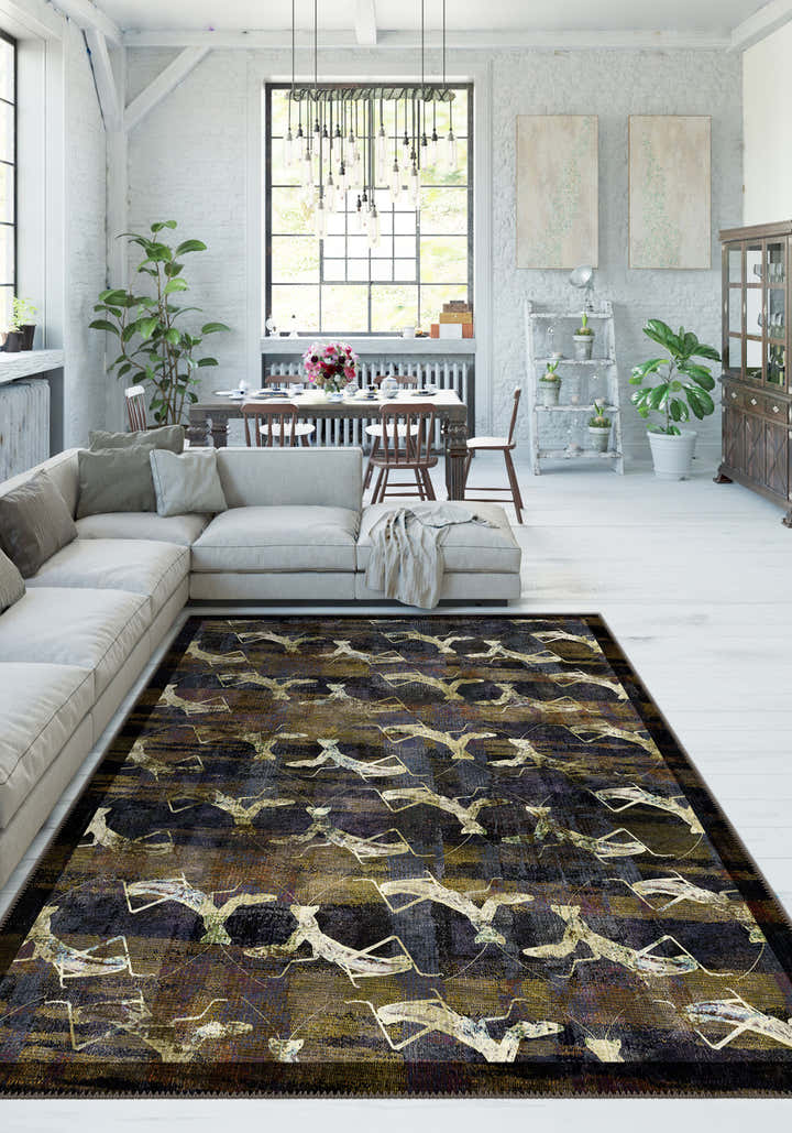 Jorvik Grasshopper Rug