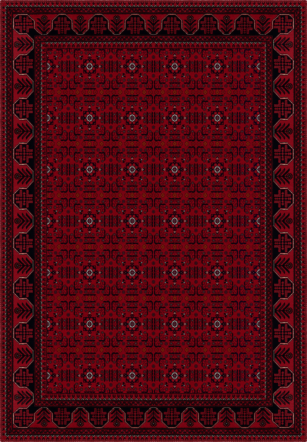 Anya Washable Afghan Rug
