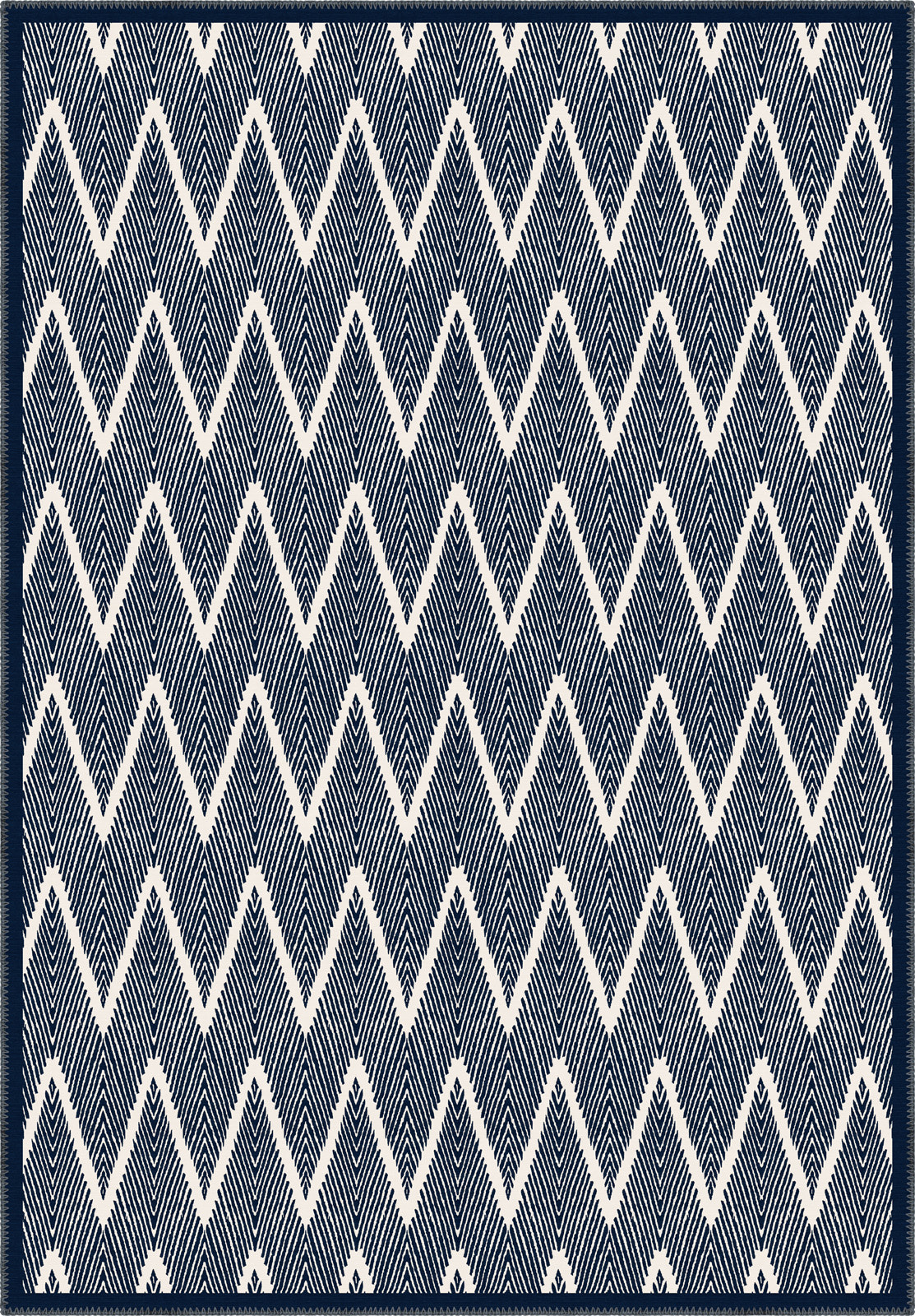 Siena Washable Navy Rug