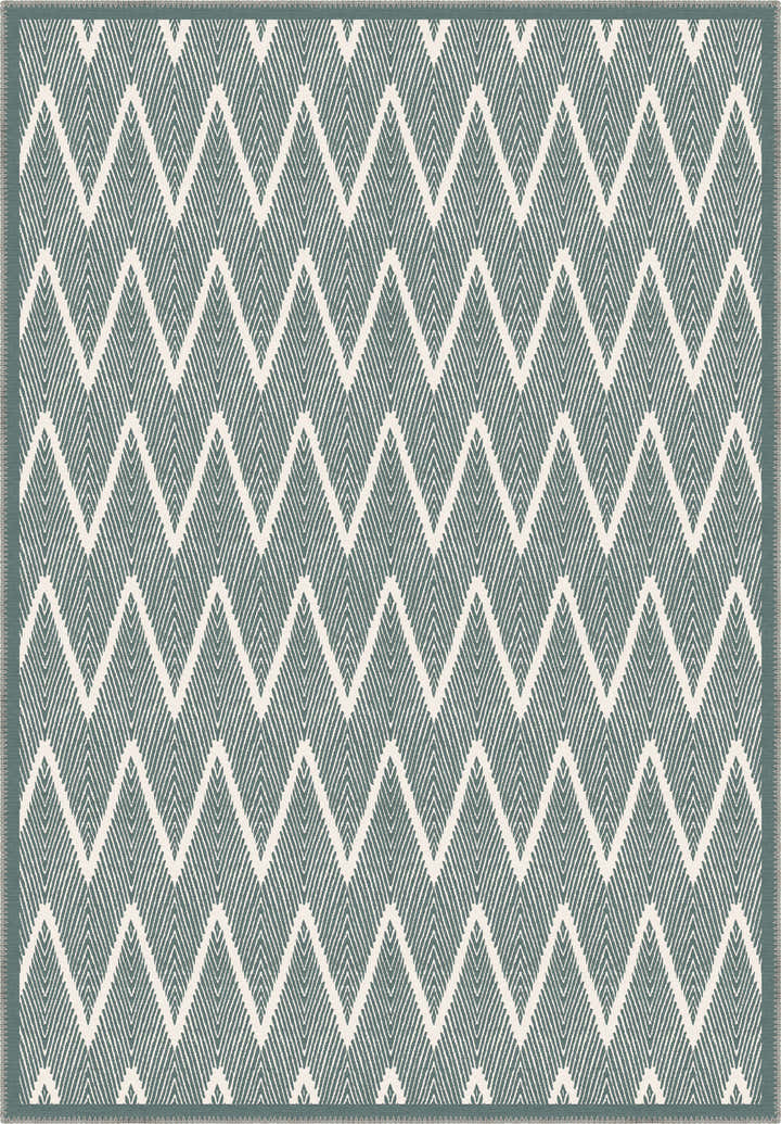 Siena Geometric Teal Rug