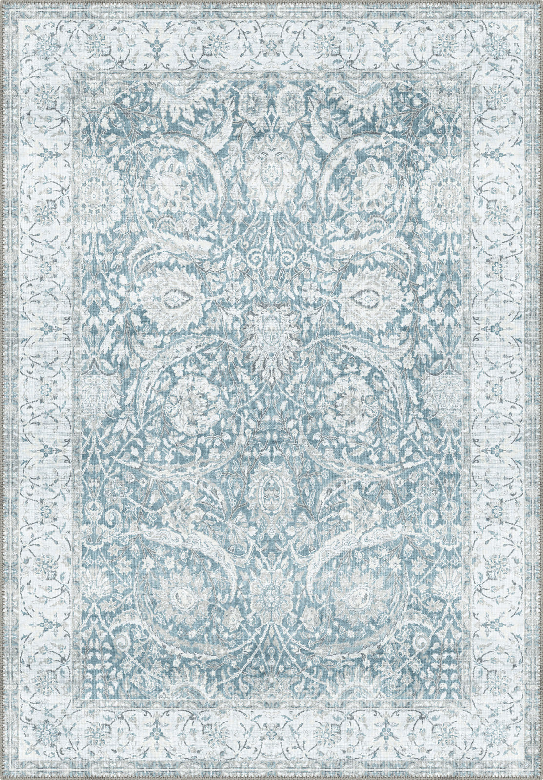 Leonie Blue Vintage Rug