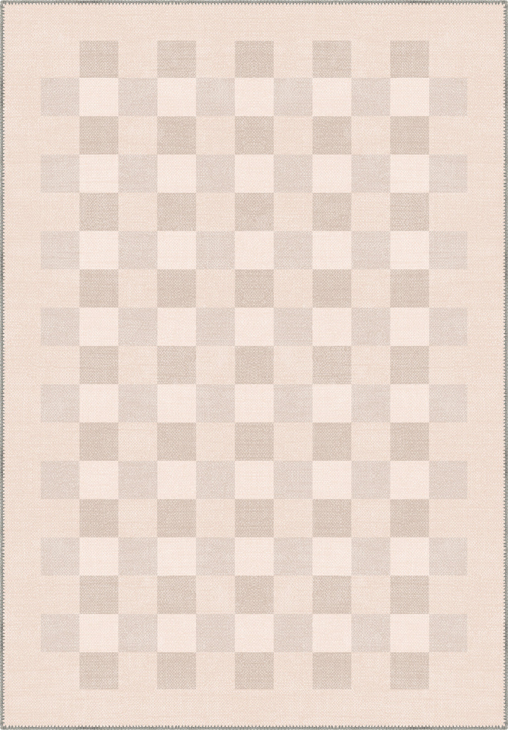 Liam Geometric Pink Rug