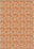 Penelope Orange Striped Rug