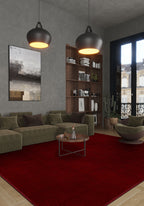 Oliver Crimson Red Rug