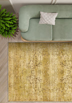 Hudson Yellow Medallion Rug