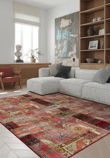 Eamon Colourful Patchwork Rug