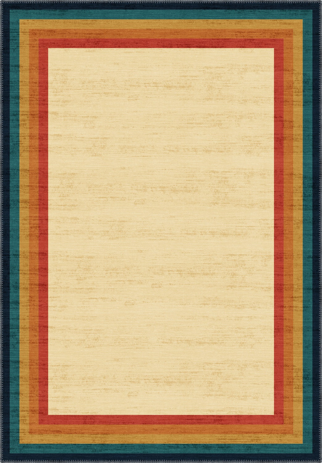 Savannah Washable Colourful Rug