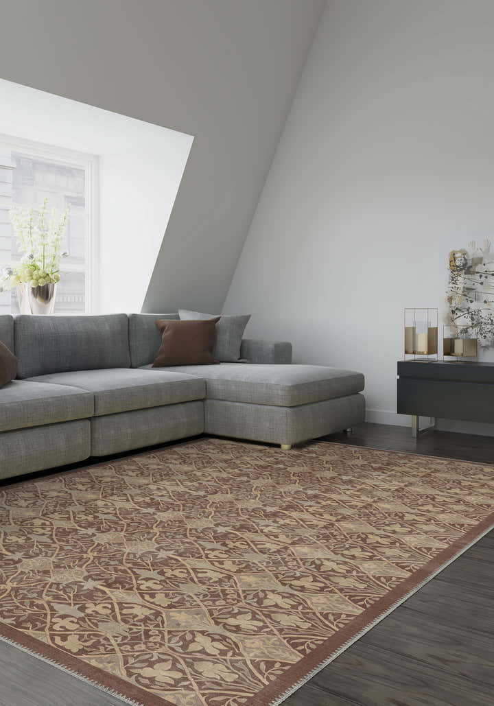 Prinka Mocha Mousse Rug