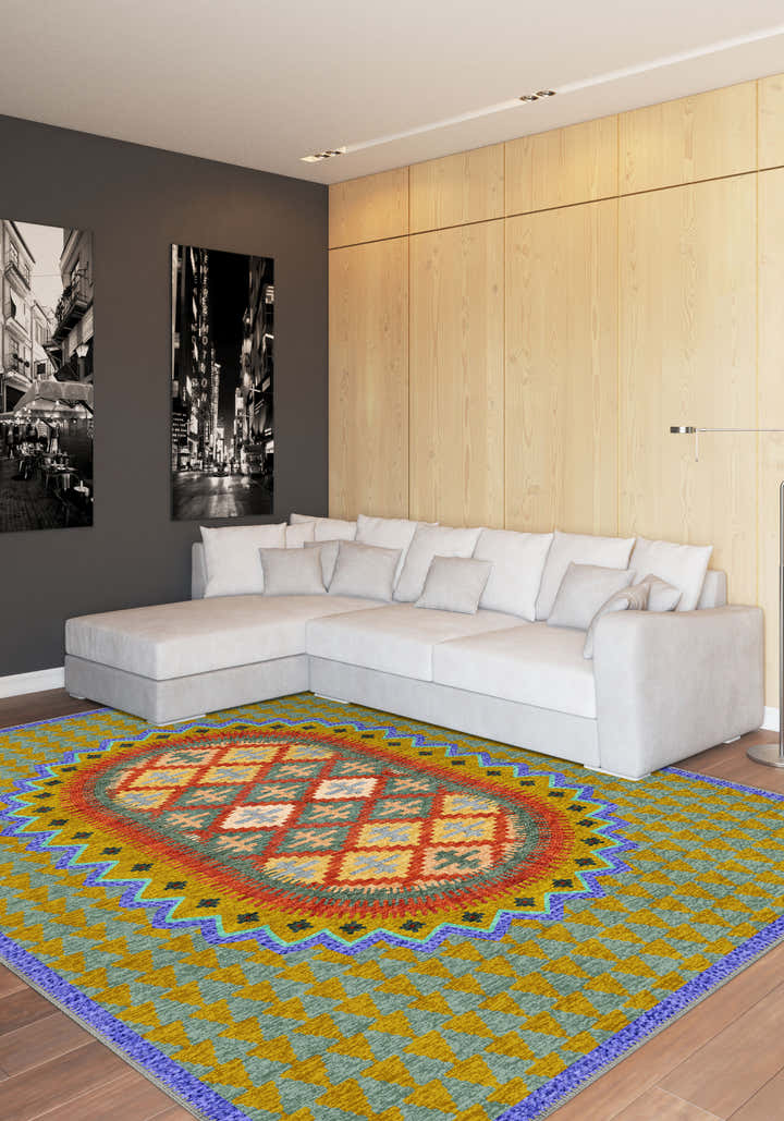 Maria Colourful Vintage Rug