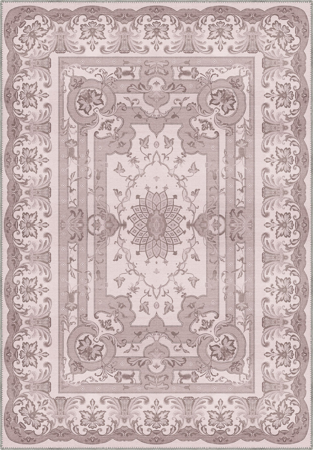 Dorian Washable Pink Rug