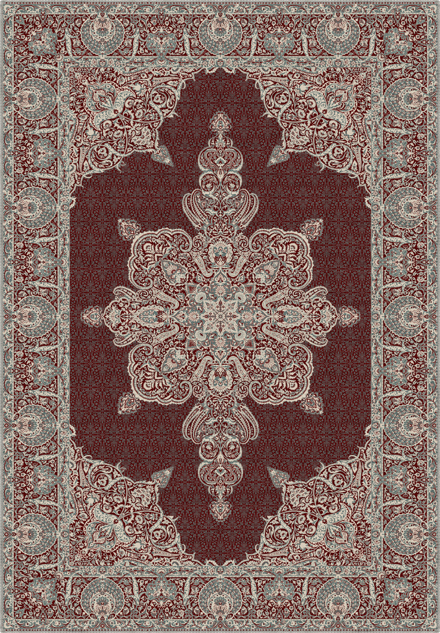 Farinda Burgundy Persian Rug