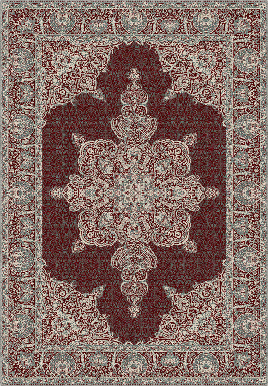 Farinda Burgundy Persian Rug