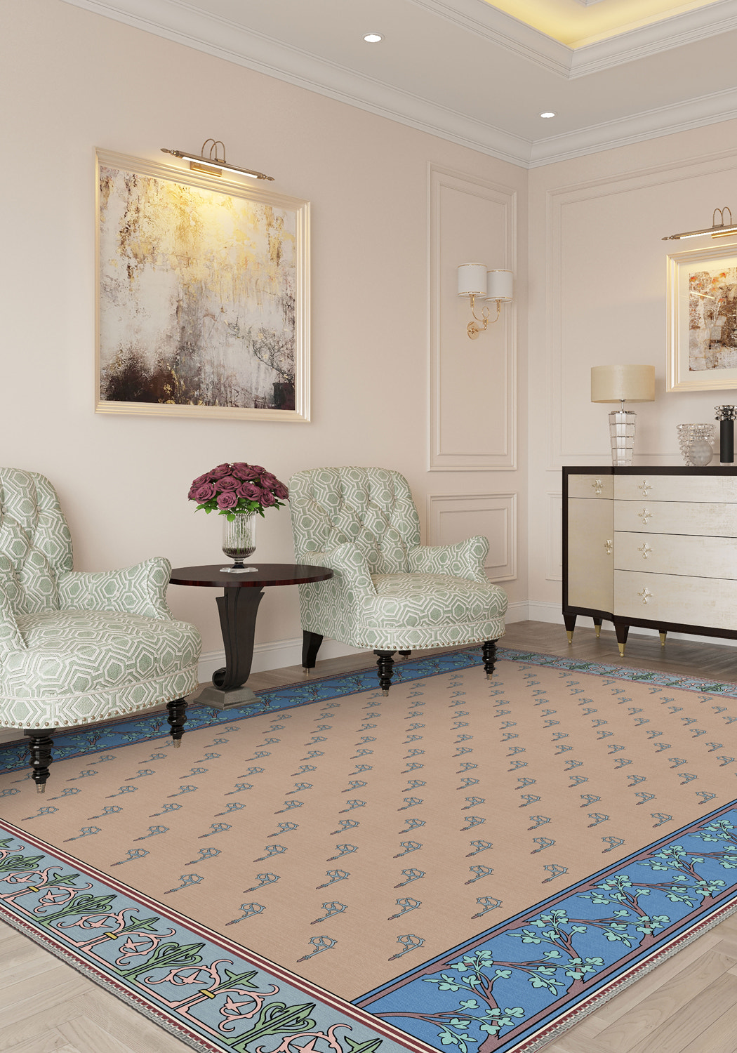 Sanctuaire Romantic Gothic Rug
