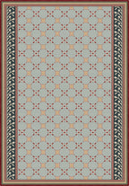 Eloise Vintage Trellis Tile Rug
