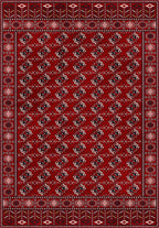 Kael Red Boho Rug
