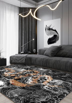 Nyra Animal Print Washable Rug