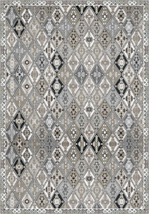 Romilly Silver Ethnic Rug
