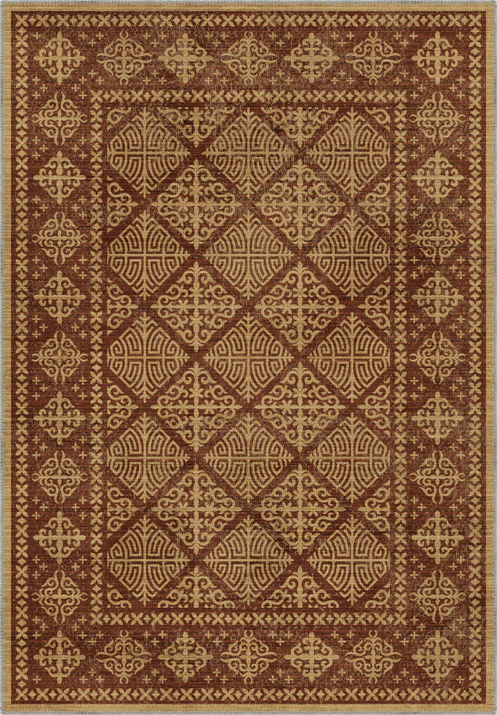 Rhean Celtic Terracotta Rug