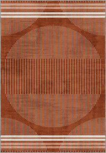 Nathan Modern Cinnamon Rug