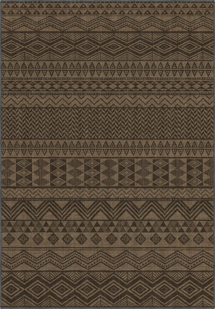 Naya Brown Tribal Rug
