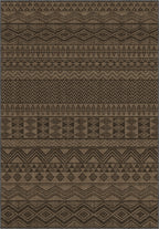 Naya Brown Tribal Rug