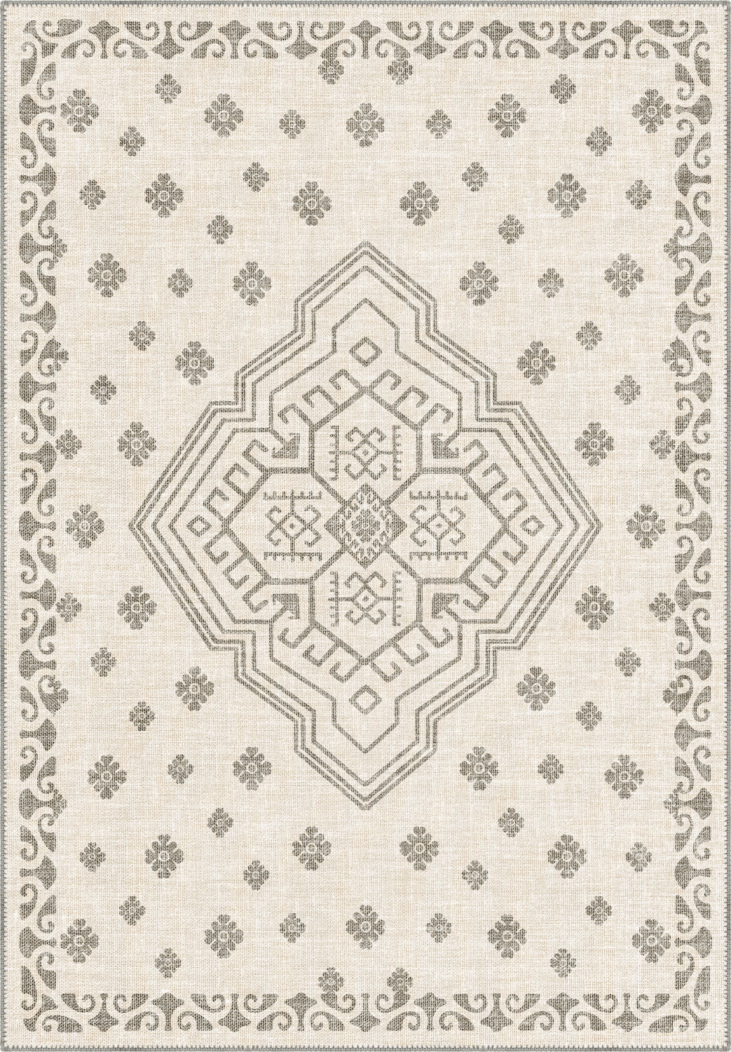 White berber rug for living room.