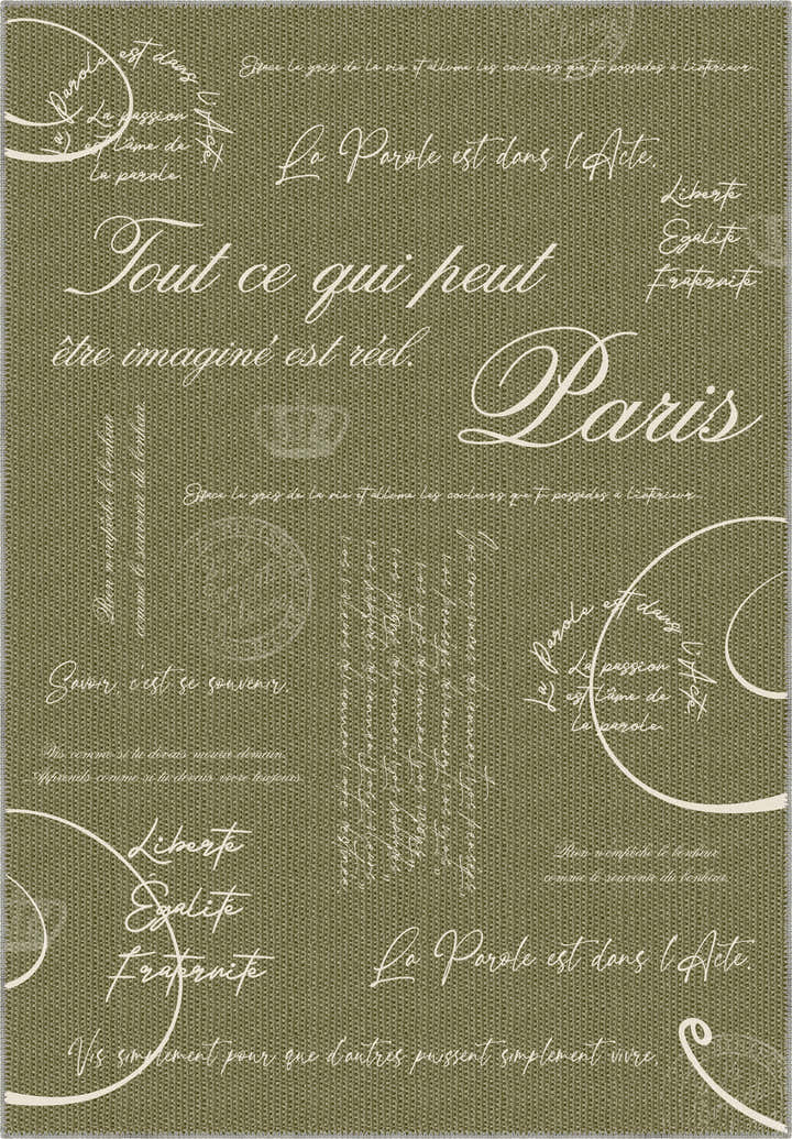 Emeric Sage Document Rug