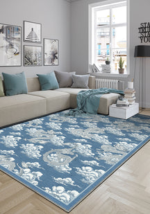 Kaien Blue Dragon Rug