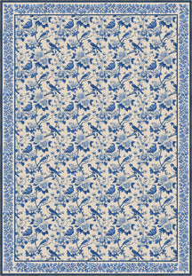 Isolde Blue Farmhouse Rug