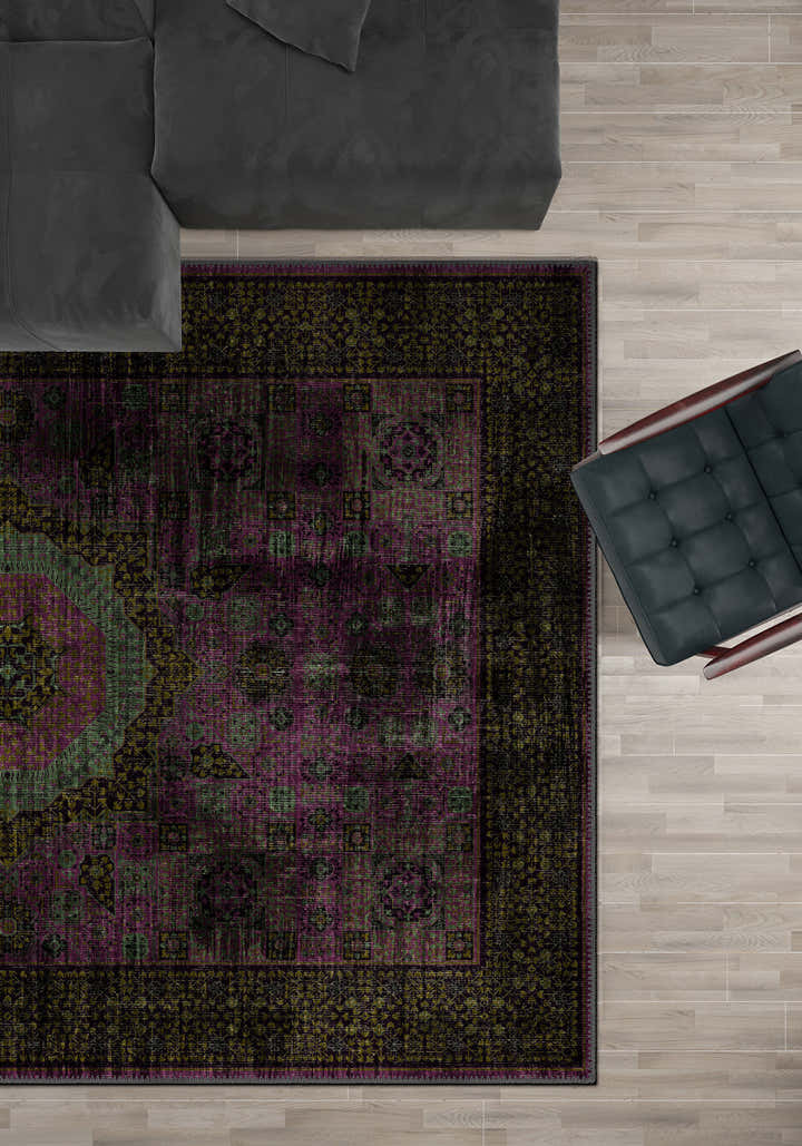 Baroque rug for living room.