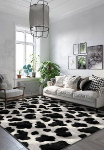 decorative cowhide rug
