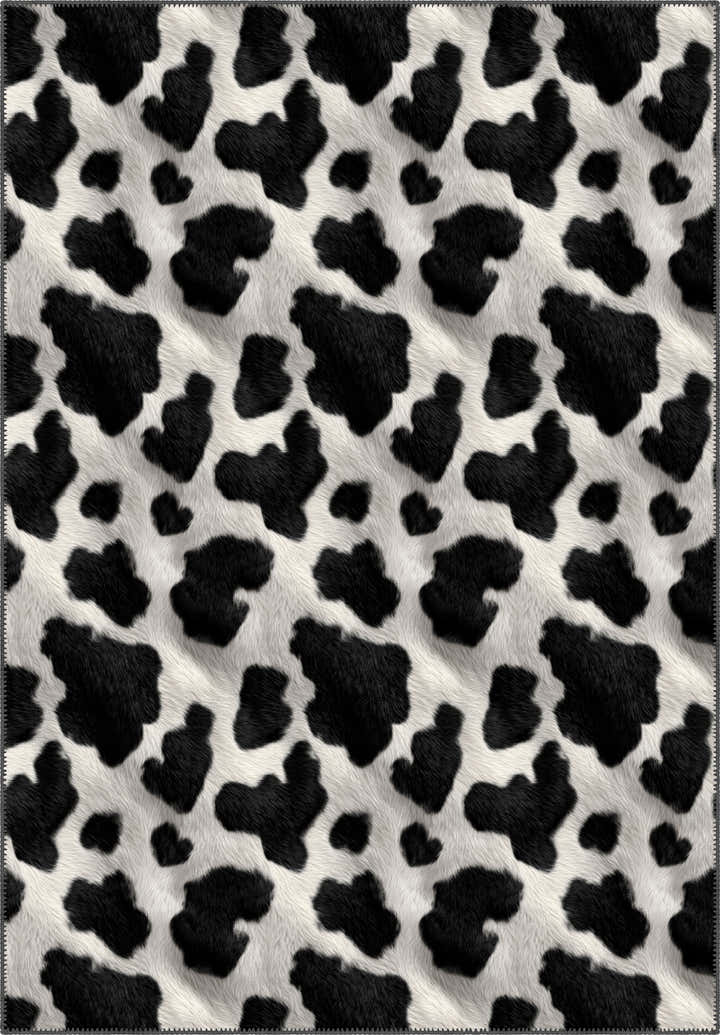 Sorrel Faux Cowhide Rug