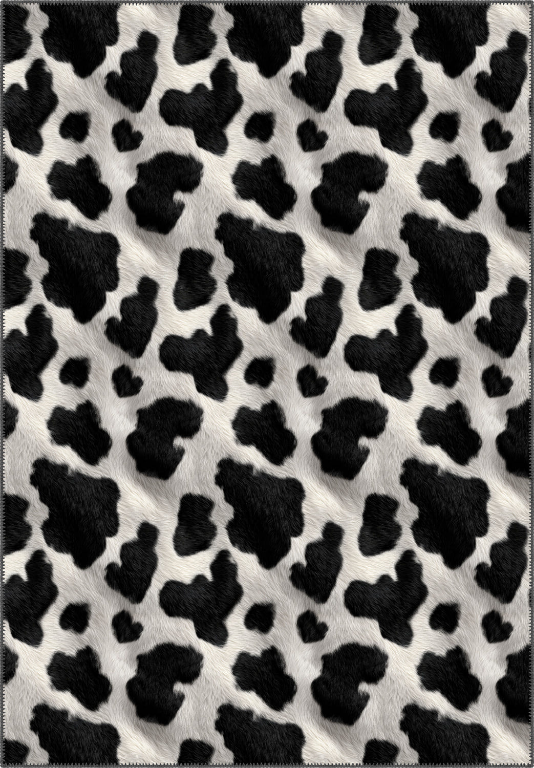 Sorrel Faux Cowhide Rug