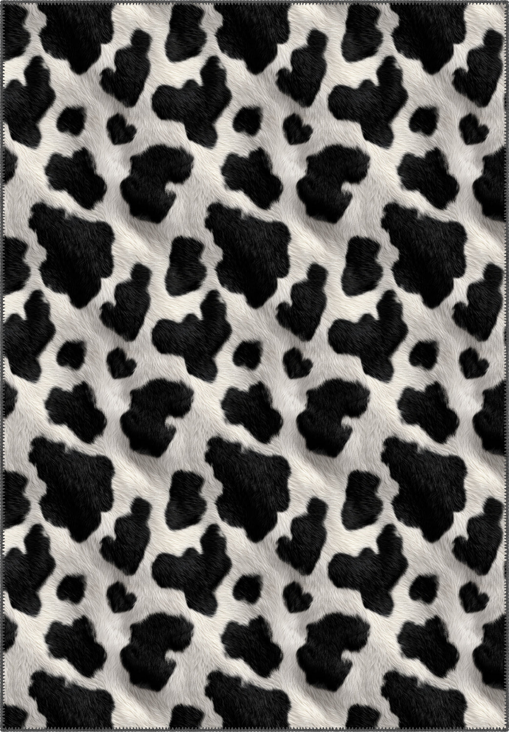 Sorrel Faux Cowhide Rug