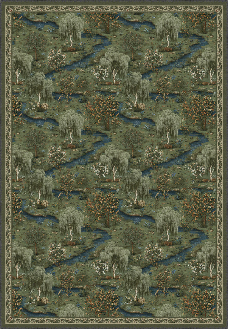 Elowen Forest Washable Rug