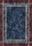 Navy rug for living room.
