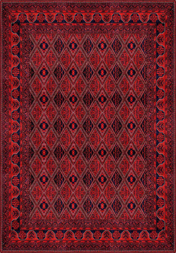 Emma Vintage Red Rug