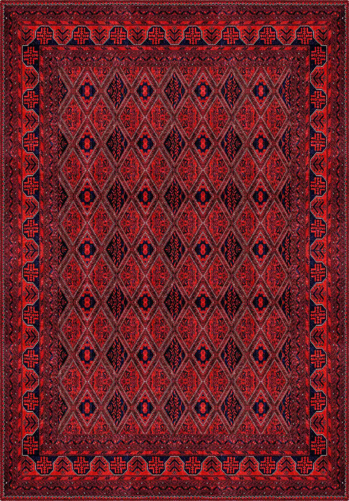 Emma Vintage Red Rug