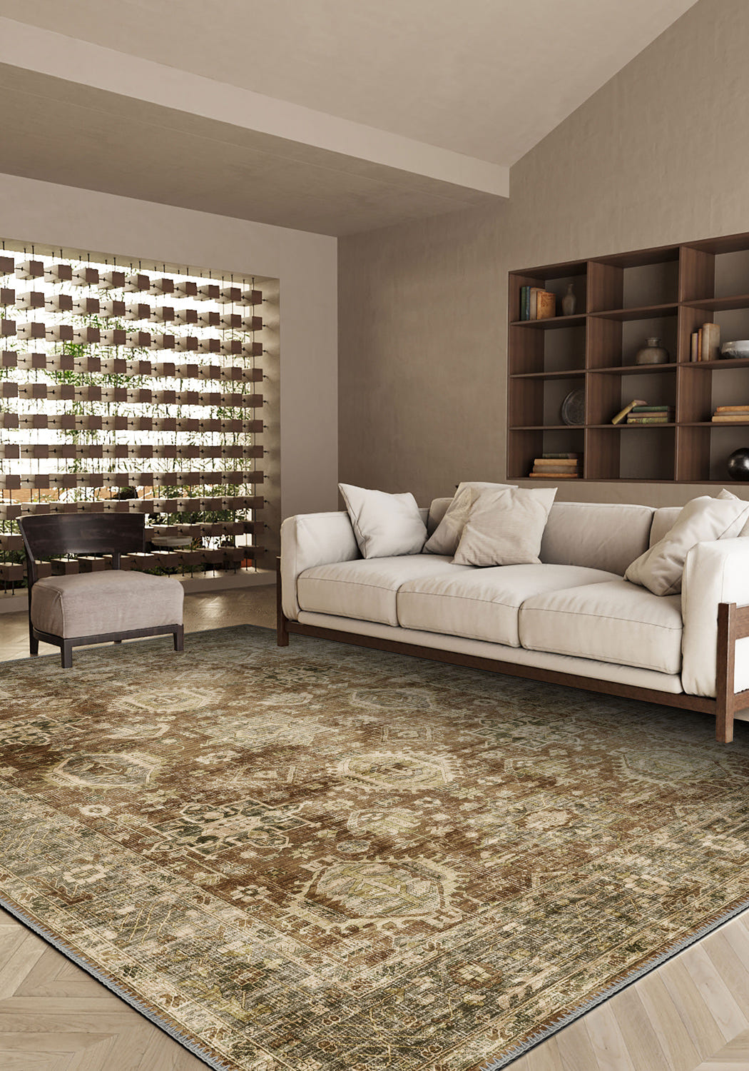 Roven Vintage Oushak Rug