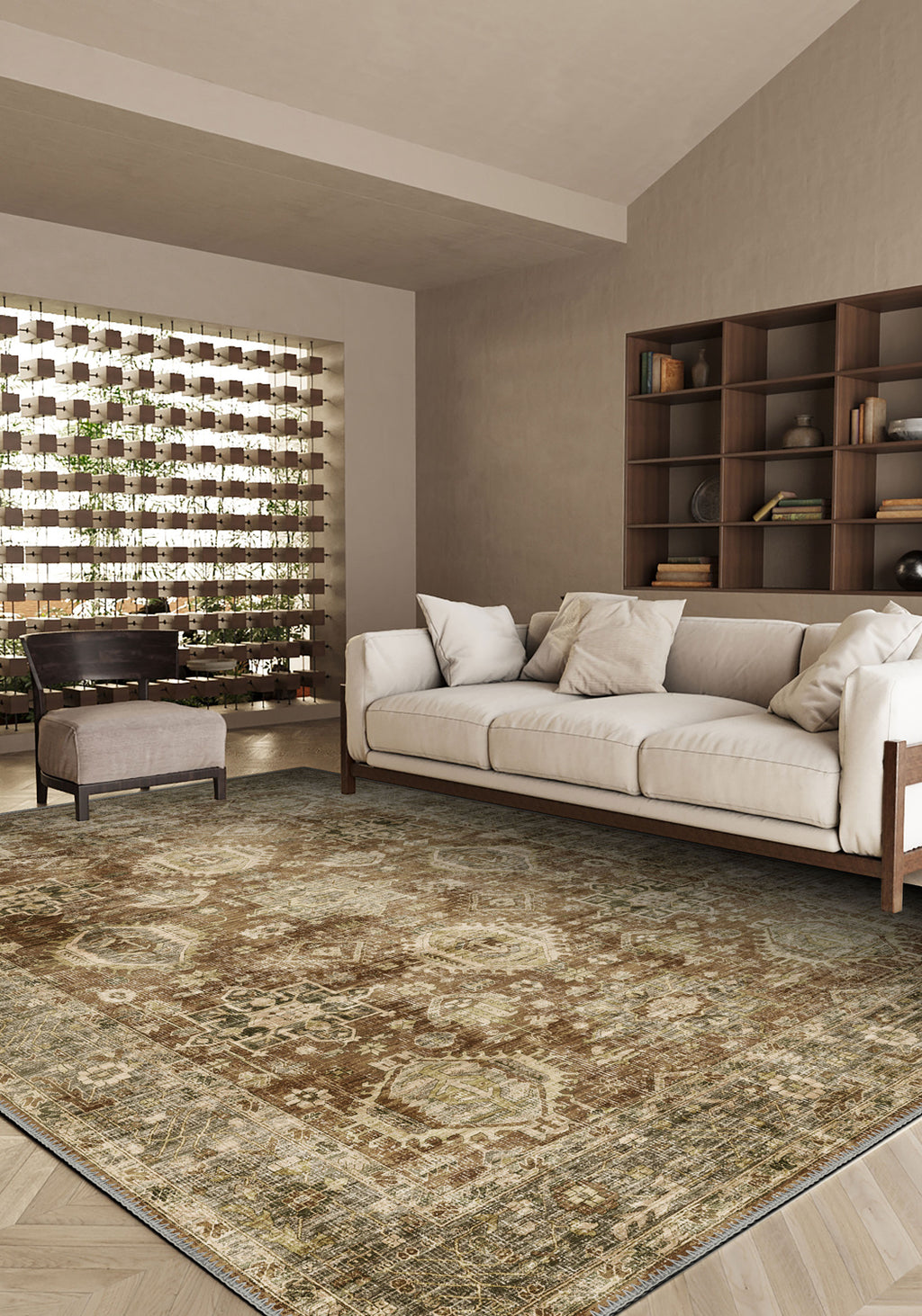 Roven Vintage Oushak Rug