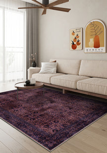 Dorothy Deep Plum Rug