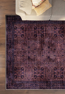 Dorothy Deep Plum Rug