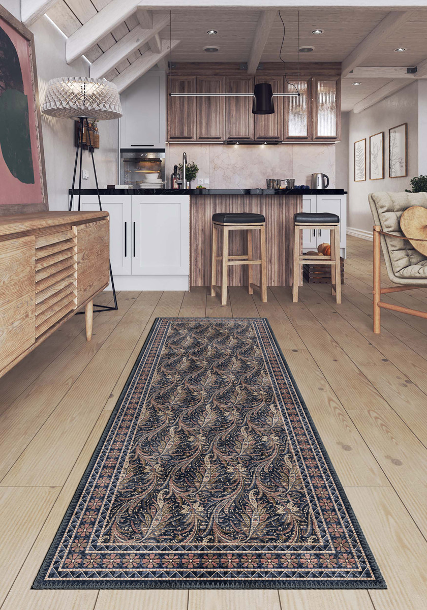 Rosmira Floral Paisley Rug