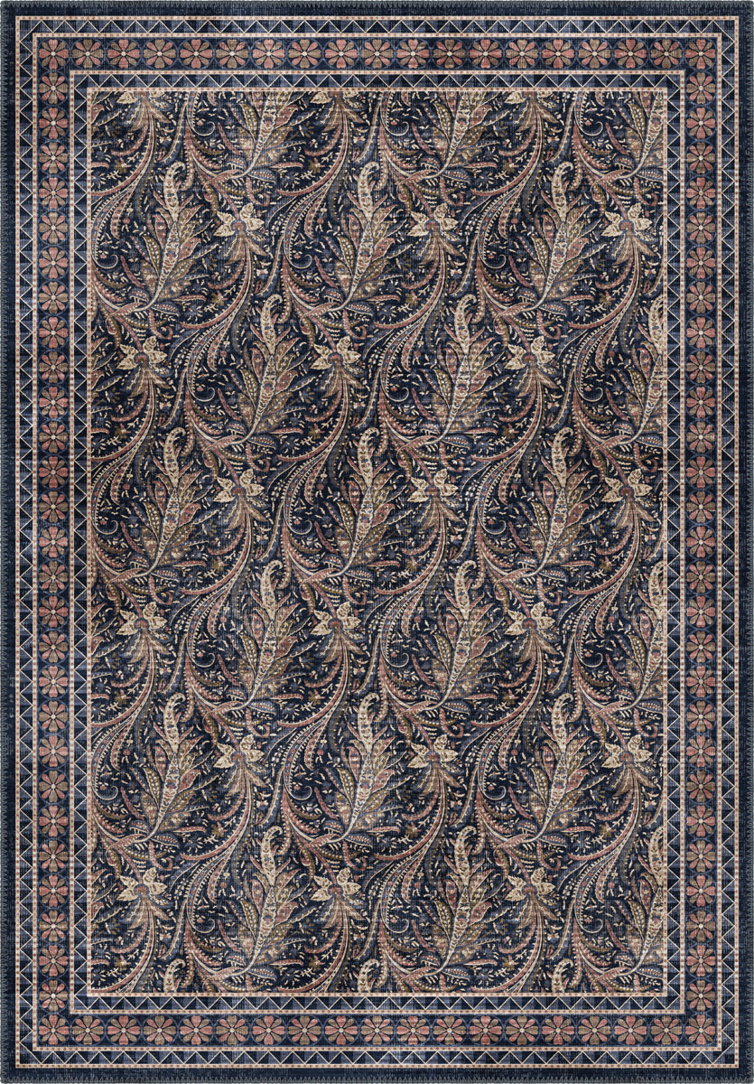Rosmira Floral Paisley Rug